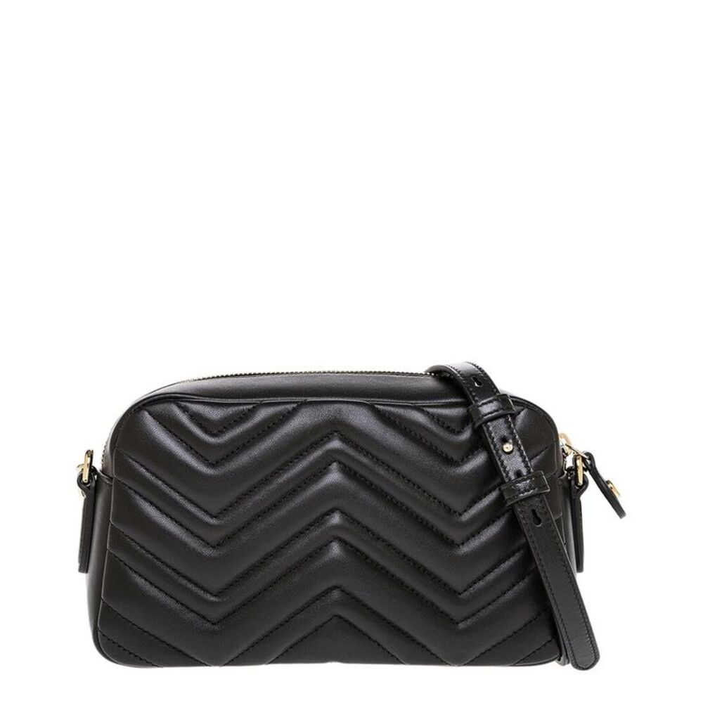 Gucci Gg Marmont Small Camera Crossbody, Black - Picture 2 of 3